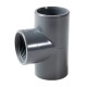 Te rosca hembra 90º PVC 20/25/50mm