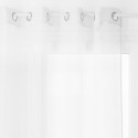 Cortina de poliéster transparente 135x240cm Moly