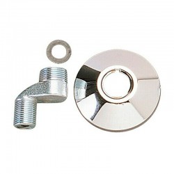 Excéntricas de latón cromado para grifo 1/2"x3/4"
