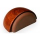 Tope adhesivo de madera para puerta 48x35x24mm