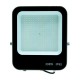 Foco proyector LED de aluminio negro 6000K IP65