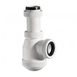 Sifón botella de plástico ABS blanco