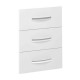 Pack de 3 cajones para mueble bajo de cocina