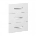 Pack de 3 cajones para mueble bajo de cocina