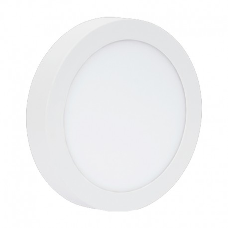 Downlight LED redondo blanco de superficie 18W