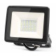 Foco proyector LED de aluminio negro 4000K IP65