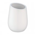 Vaso de cerámica blanco 8x11cm Badi