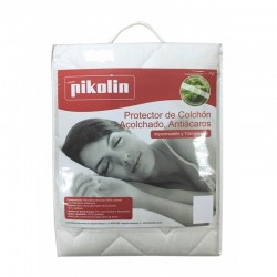 Protector de colchón acolchado impermeable y antiácaros Pikolin