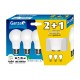 Bombilla estándar LED E27 12W 1060lm 3uds. Garza