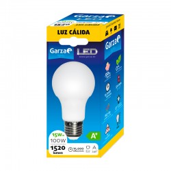 Bombilla estándar LED E27 15W 1520lm 240º Garza