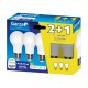 Bombilla estándar LED E27 13W 1520lm 240º 3uds. Garza