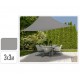 Toldo vela cuadrado 3m