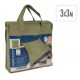 Toldo vela cuadrado 3m