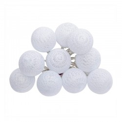 Guirnalda de 10 luces LED con pilas 165cm