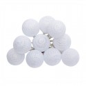 Guirnalda de 10 luces LED con pilas 165cm
