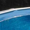 Liner para piscina Gre ovalado 40/100mm altura 120cm