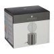 Lámpara de sobremesa tubo de metal E27 40W 9x10,5cm