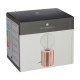 Lámpara de sobremesa tubo de metal E27 40W 9x10,5cm