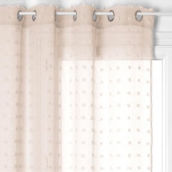 Visillo de poliéster con ollaos 140x240cm Lilly