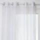 Visillo de poliéster 140x240cm Hojas