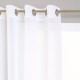 Visillo liso de poliéster 140x240cm Premium