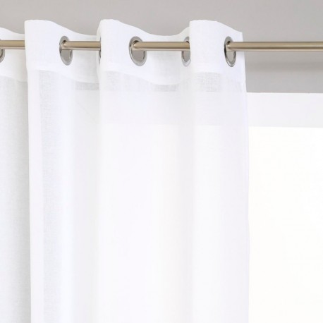 Visillo liso de poliéster 140x240cm Premium