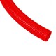 Protector de plástico rojo para tubería de cobre 5m