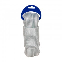 Cable de polietileno plastificado blanco 5mm