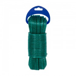 Cable de polietileno plastificado verde 5mm