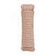 Cuerda de poliamida trenzada camel 4mm