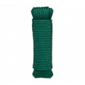 Cuerda de poliamida trenzada verde 4mm