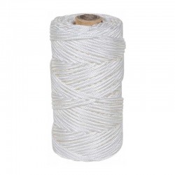 Cuerda de riel de polipropileno blanca 2,5mm