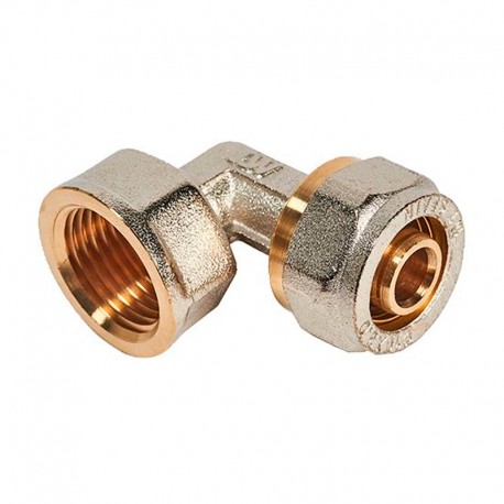 Codo multicapa hembra 90º Blister