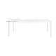Mesa extensible de aluminio/resina para jardín Río