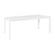 Mesa extensible de aluminio/resina para jardín Río