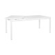 Mesa extensible de aluminio/resina para jardín Río