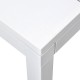 Mesa extensible de aluminio/resina para jardín Río