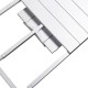 Mesa extensible de aluminio/resina para jardín Río