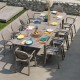 Silla con reposabrazos de polipropileno Palma