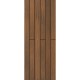 Faldón de tarima exterior serie Twin 2200x120x10mm