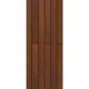 Faldón de tarima exterior serie Twin 2200x120x10mm