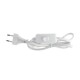 Cable de conexión plano con interruptor 2x0.75mm 1,5m