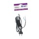 Cable de conexión plano con interruptor 2x0.75mm 1,5m