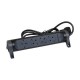 Base múltiple giratoria 4 tomas Schuko con cable 1,5m