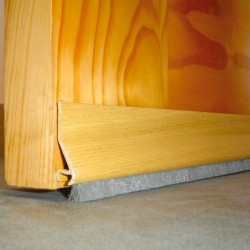 Burlete pvc puerta con fleco 0.93m