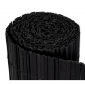 Cañizo PVC doble cara ondulado antracita 19mm