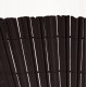 Cañizo PVC doble cara ondulado antracita 19mm