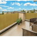 Cañizo PVC doble cara ondulado bambu 19mm