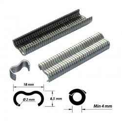 Grapa malla vallar 20mm BL 1000PZ