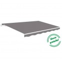 Toldo plegable gris ceniza 4x2,5m